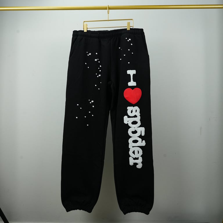 Sp5der Souvenir SP5 Sweatpants Black - 12