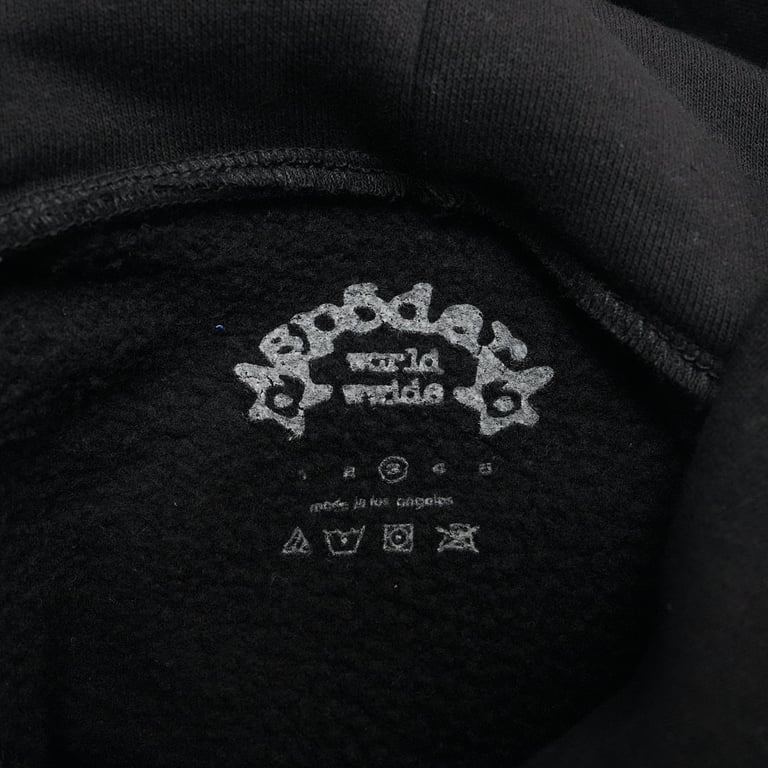 Sp5der IHeart SP5 Souvenir Hoodie Black - 13