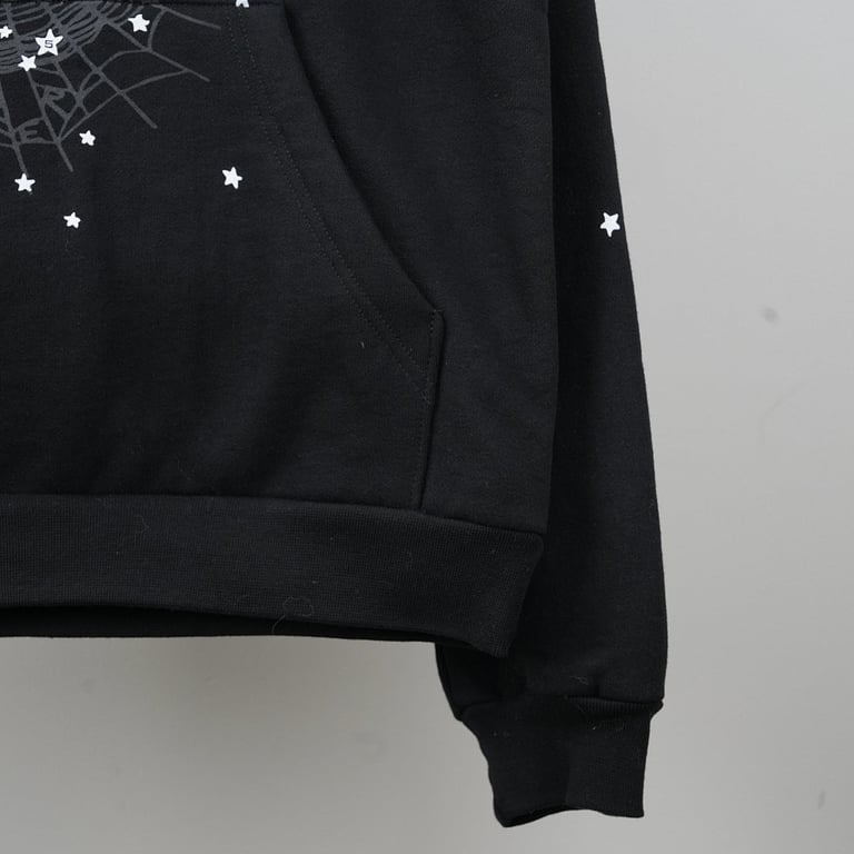 Sp5der IHeart SP5 Souvenir Hoodie Black - 5