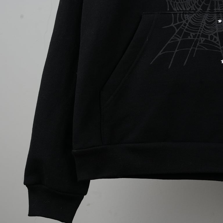 Sp5der IHeart SP5 Souvenir Hoodie Black - 6