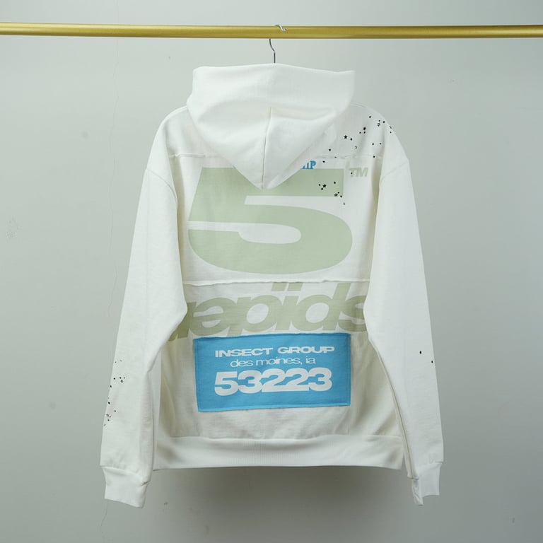Sp5der Motocross Hoodie Egg Shell - 11