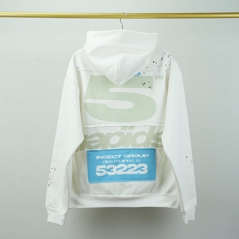 Sp5der Motocross Hoodie Egg Shell - 12