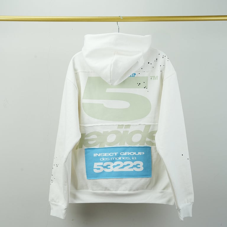 Sp5der Motocross Hoodie Egg Shell - 13