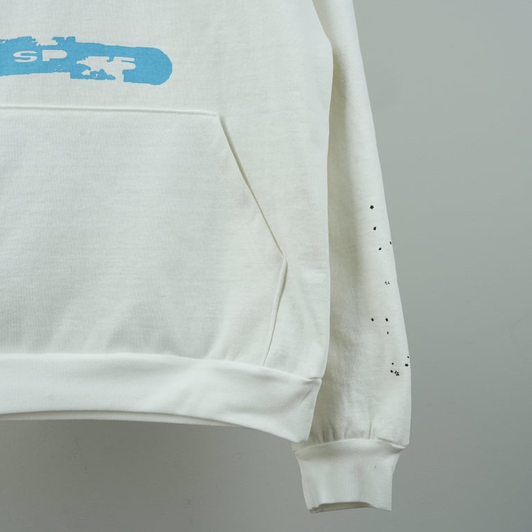 Sp5der Motocross Hoodie Egg Shell - 19