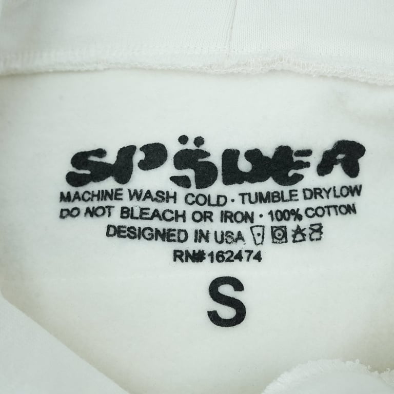 Sp5der Motocross Hoodie Egg Shell - 26