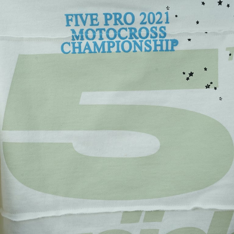 Sp5der Motocross Hoodie Egg Shell - 7