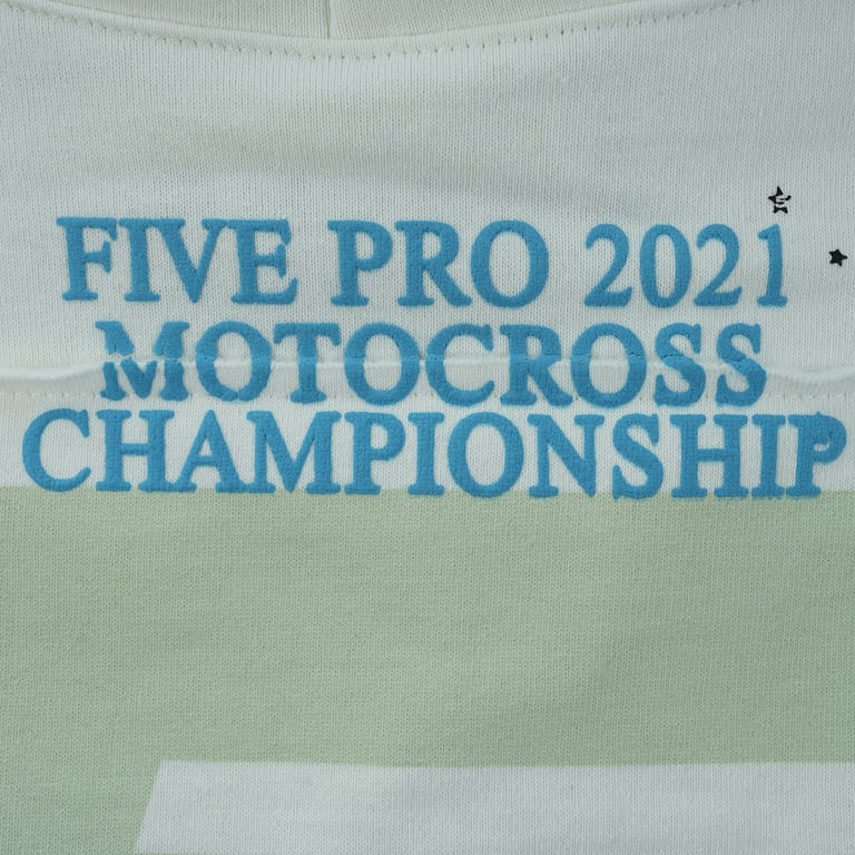 Sp5der Motocross Hoodie Egg Shell - 9