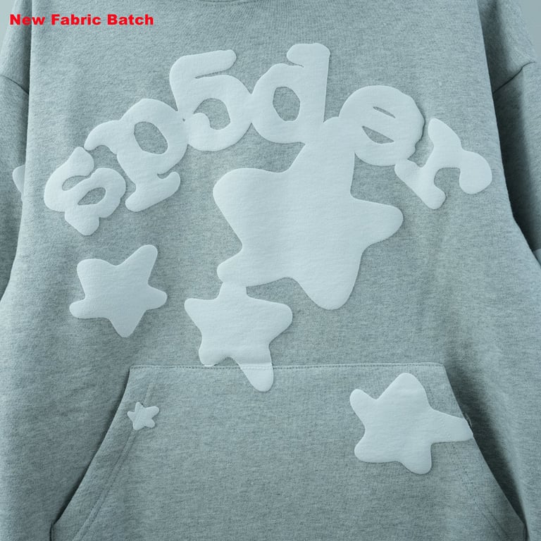 Sp5der Beluga Hoodie Heather Grey - 13