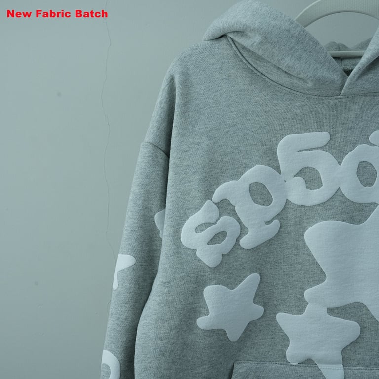Sp5der Beluga Hoodie Heather Grey - 18