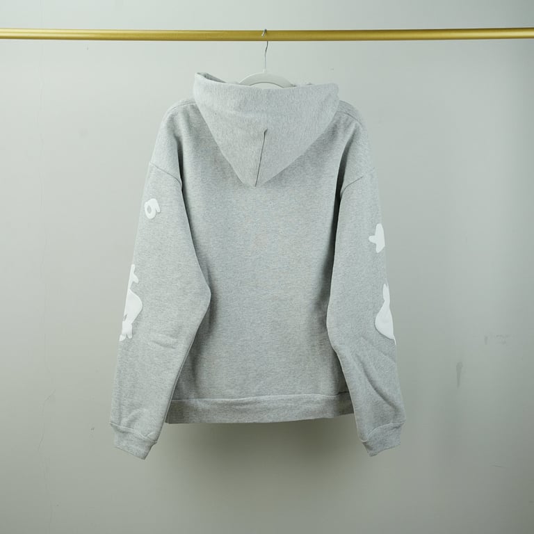 Sp5der Beluga Hoodie Heather Grey - 31