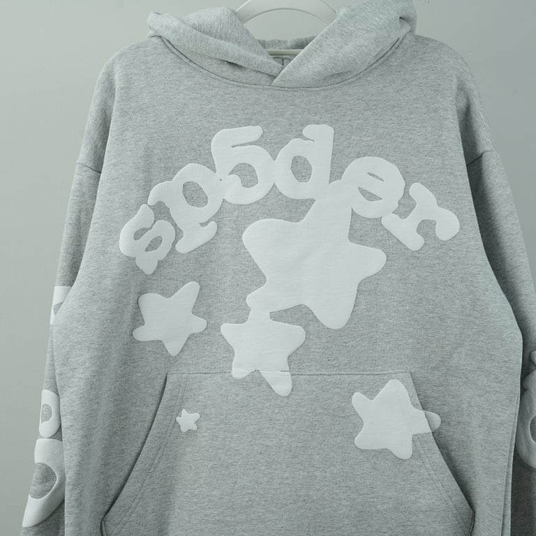 Sp5der Beluga Hoodie Heather Grey - 43