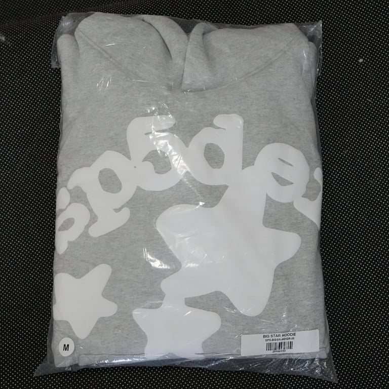 Sp5der Beluga Hoodie Heather Grey - 50