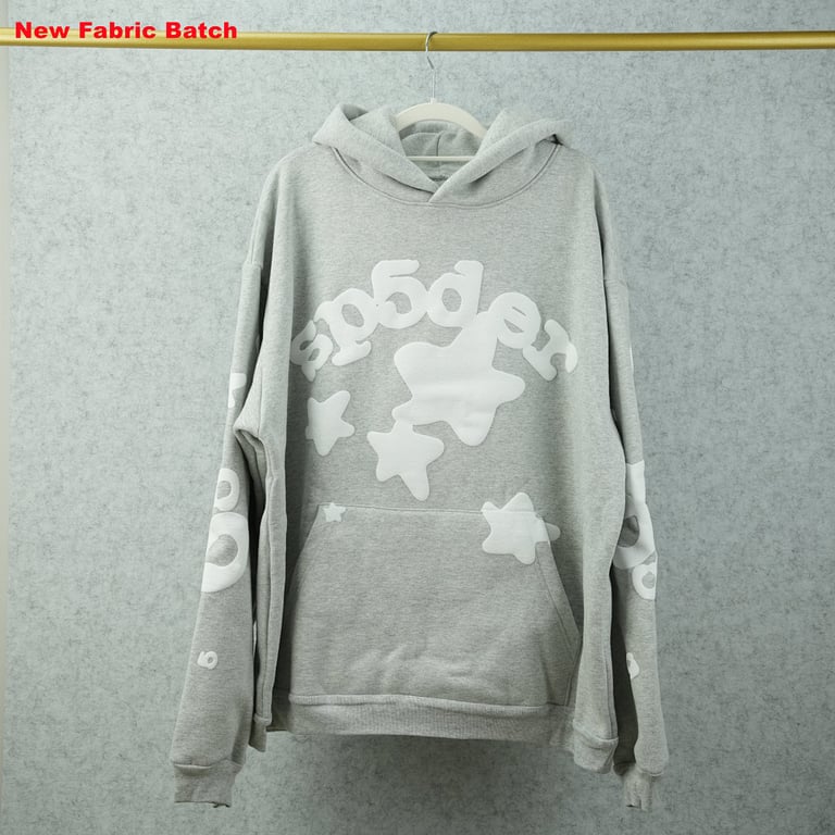 Sp5der Beluga Hoodie Heather Grey - 7