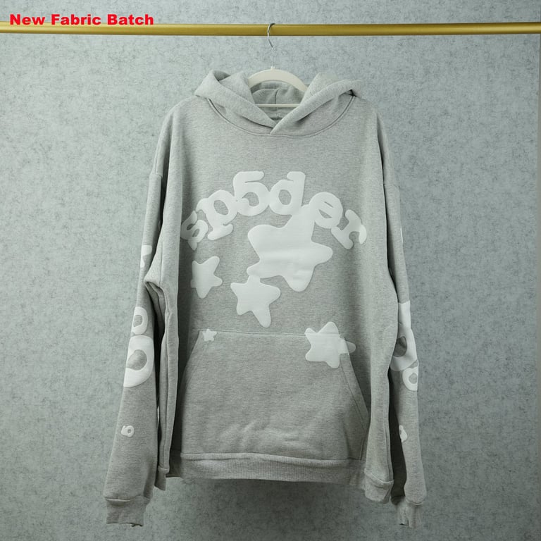 Sp5der Beluga Hoodie Heather Grey - 8