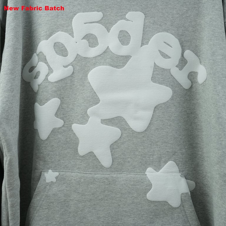 Sp5der Beluga Hoodie Heather Grey - 9