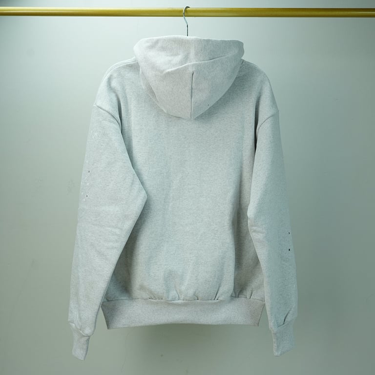 Sp5der OG Web Hoodie Heather Grey - 20