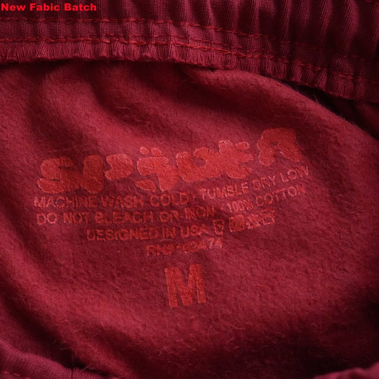 Sp5der Worldwide Red Angel Number 555 Sweatpants - 2