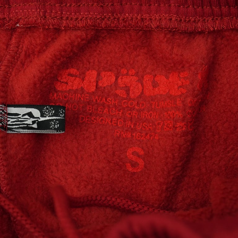 Sp5der Worldwide Red Angel Number 555 Sweatpants - 21