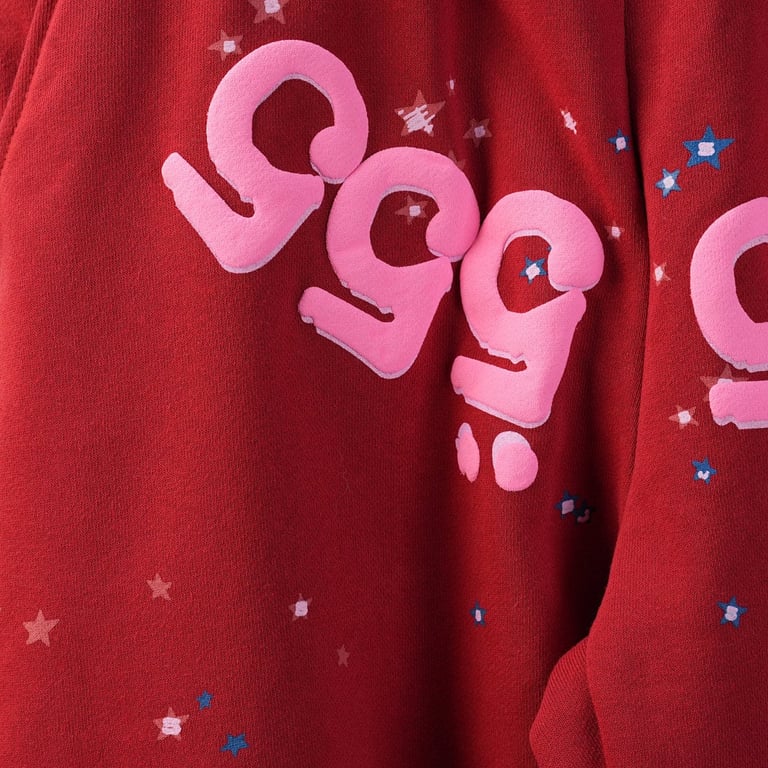 Sp5der Worldwide Red Angel Number 555 Sweatpants - 31