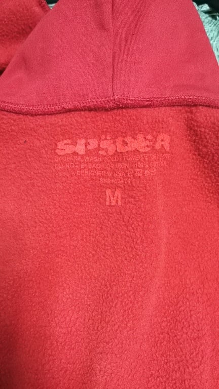 Sp5der Worldwide Red Angel Number 555 Hoodie - 28