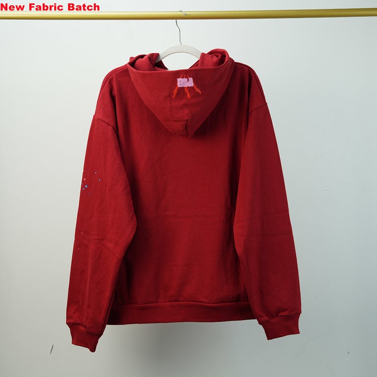 Sp5der Worldwide Red Angel Number 555 Hoodie - 7
