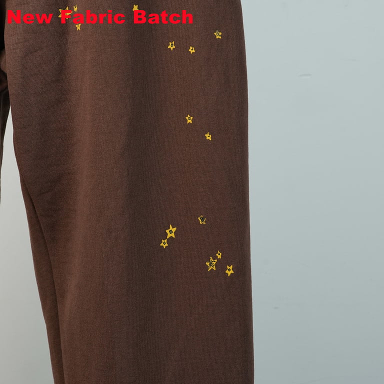 Sp5der Angel Number Sweatpants Brown - 29