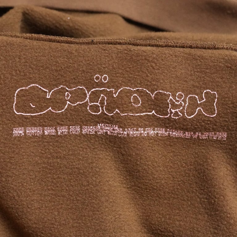 Sp5der Angel Number Hoodie Brown - 17