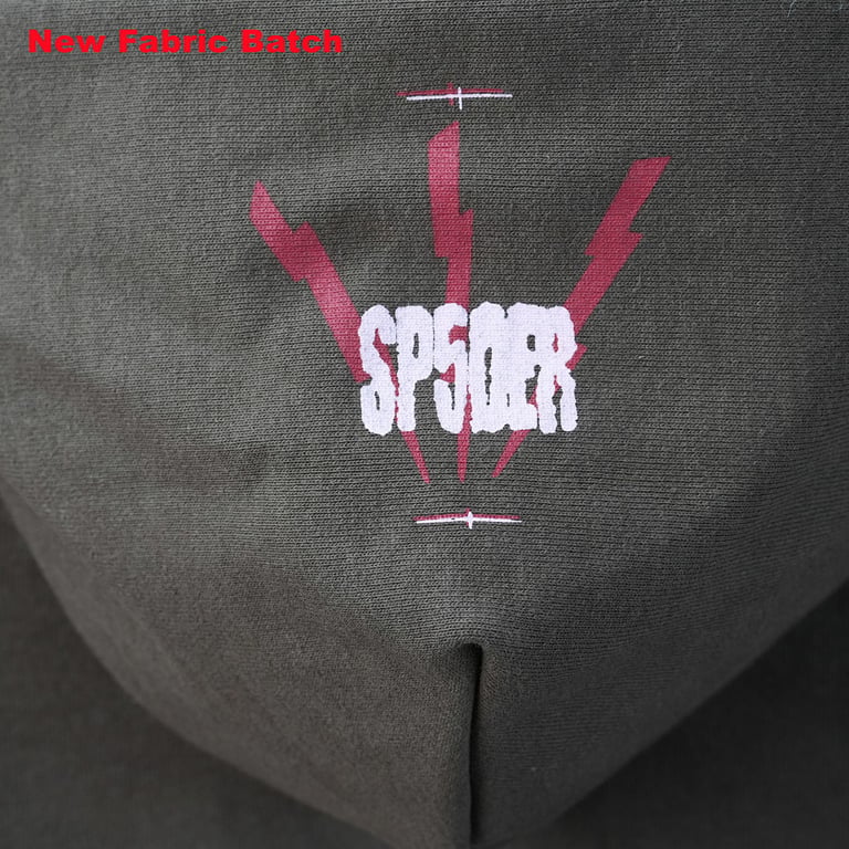 Sp5der Angel Number Hoodie Brown - 39
