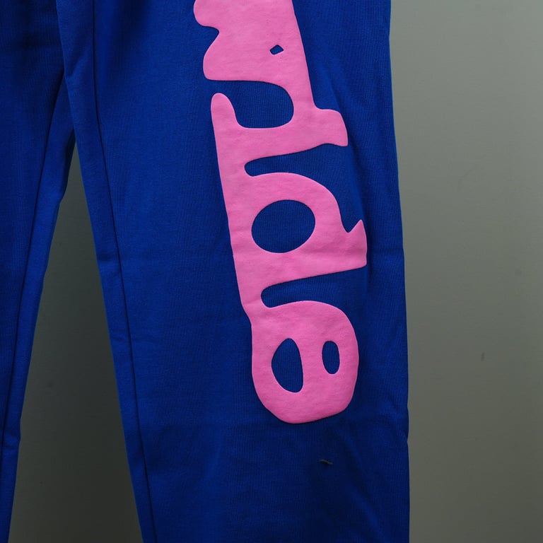 Sp5der Beluga Sweatpant Blue - 13