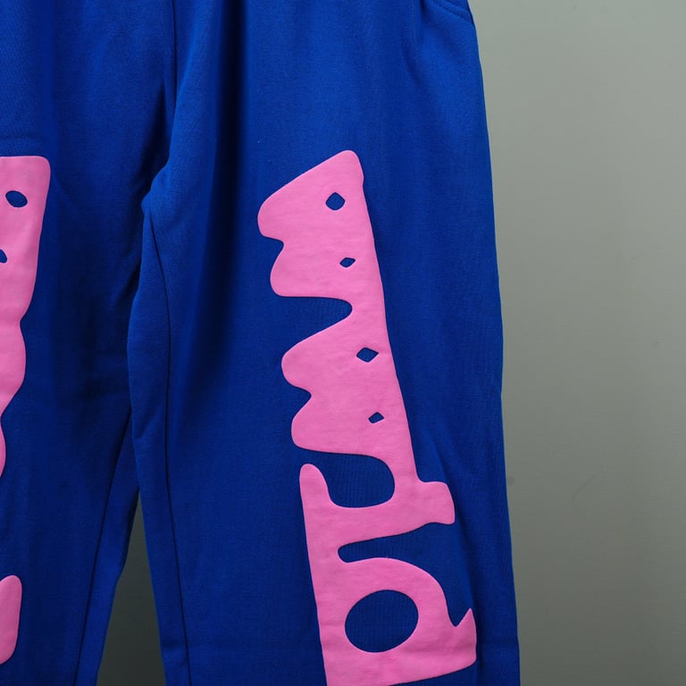 Sp5der Beluga Sweatpant Blue - 14
