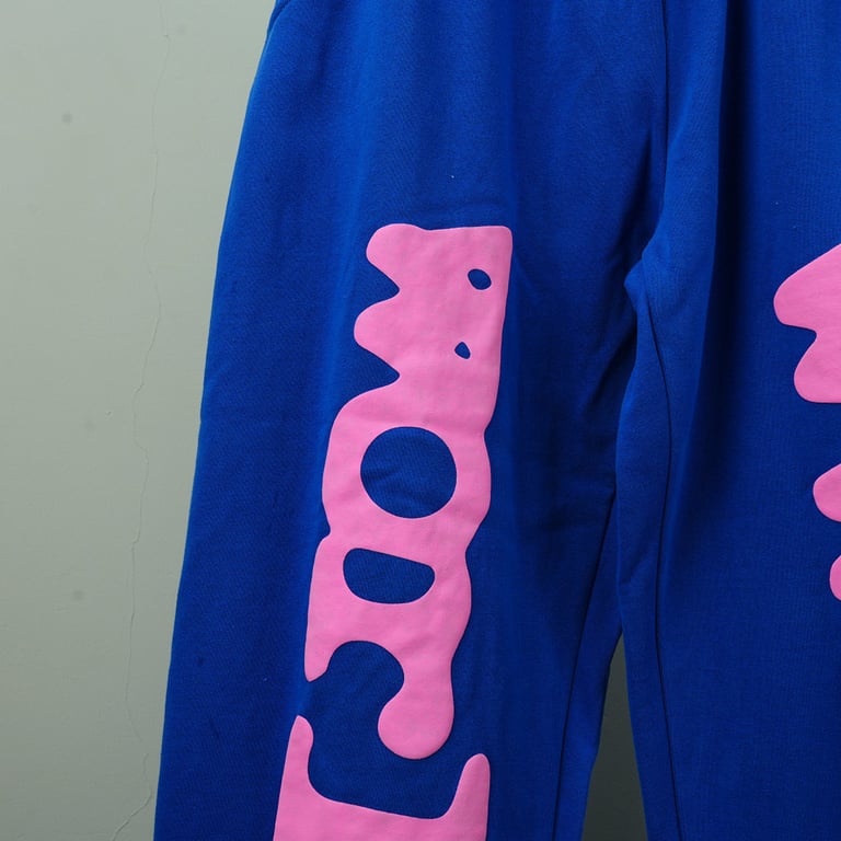 Sp5der Beluga Sweatpant Blue - 16