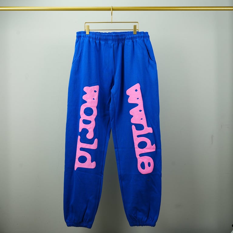 Sp5der Beluga Sweatpant Blue - 17