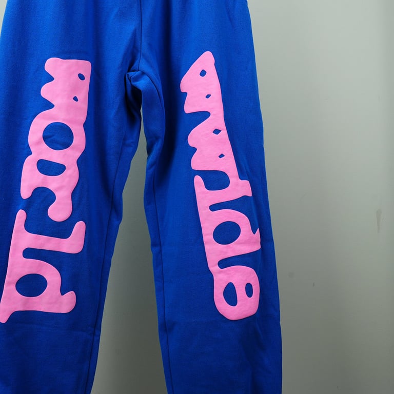 Sp5der Beluga Sweatpant Blue - 18