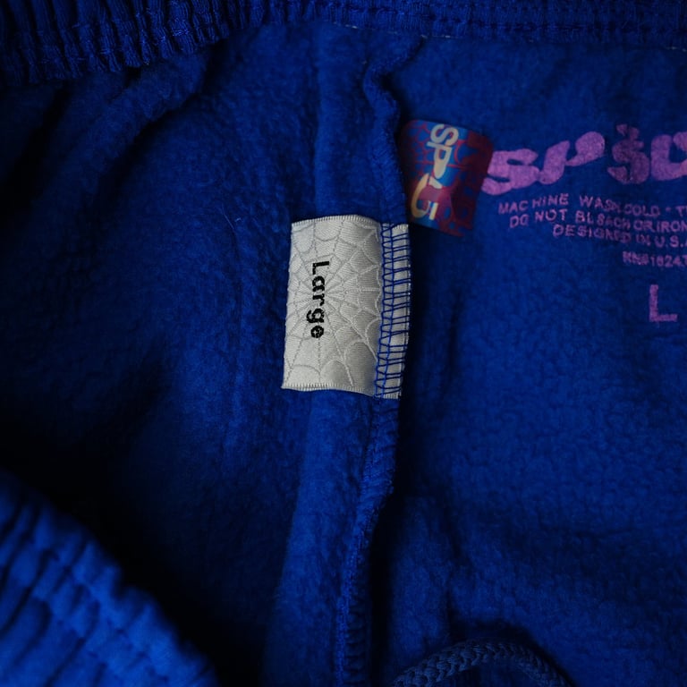 Sp5der Beluga Sweatpant Blue - 6