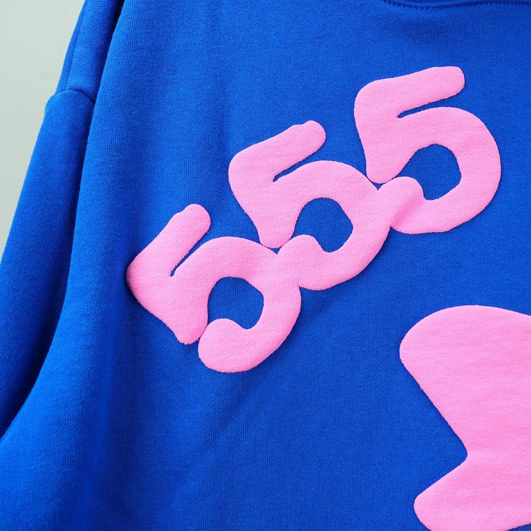 Sp5der Beluga Hoodie Blue - 11