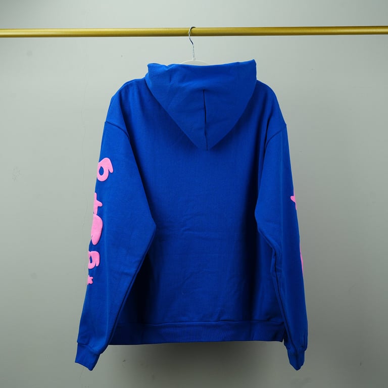 Sp5der Beluga Hoodie Blue - 17