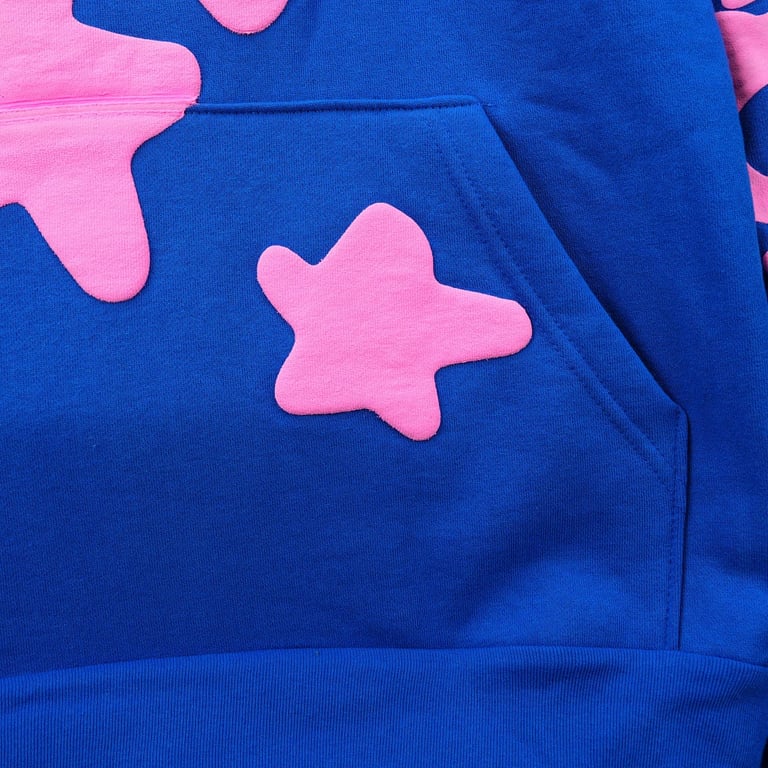 Sp5der Beluga Hoodie Blue - 8