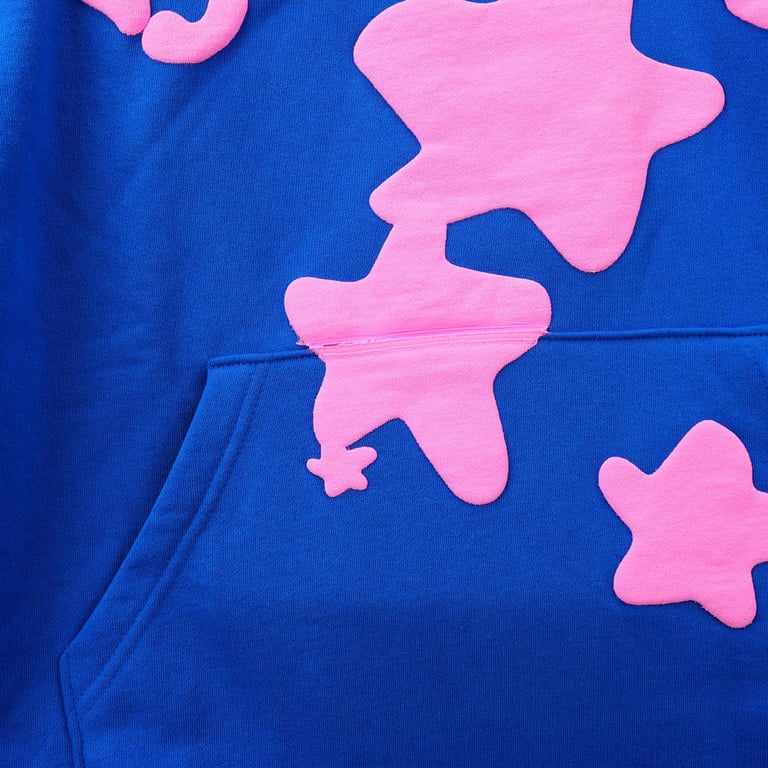 Sp5der Beluga Hoodie Blue - 9