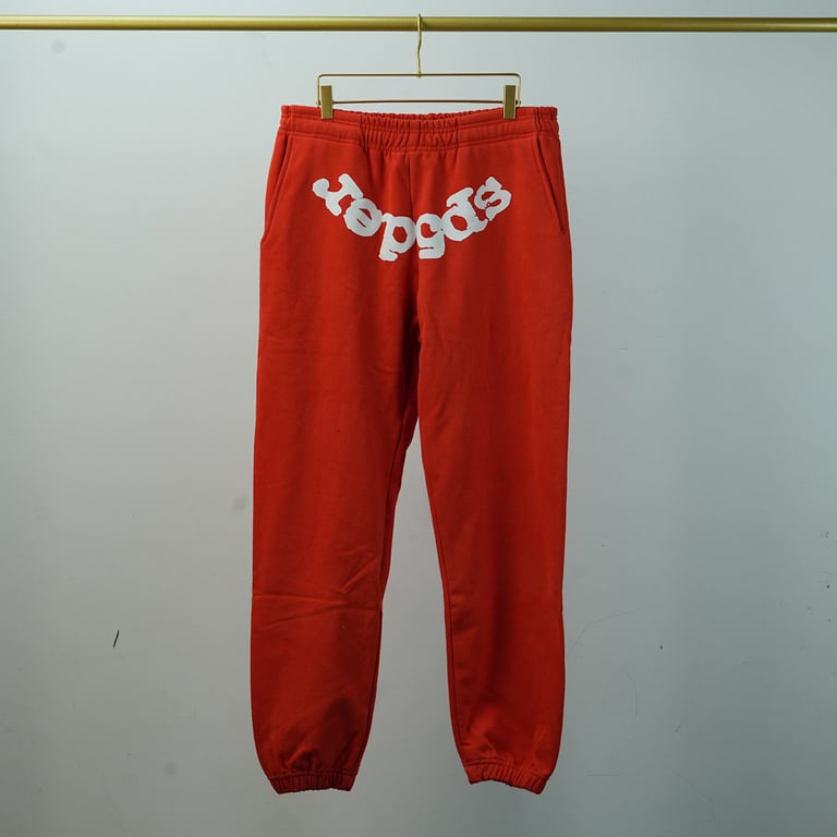Sp5der Websuit Sweatpant Orange - 5