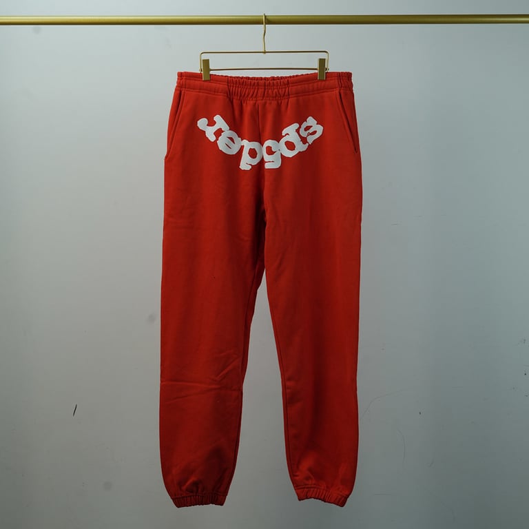 Sp5der Websuit Sweatpant Orange - 6