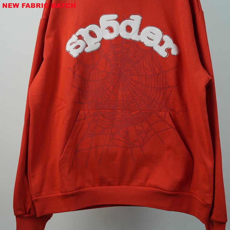 Sp5der Websuit Hoodie Orange - 23