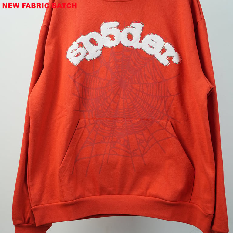 Sp5der Websuit Hoodie Orange - 24