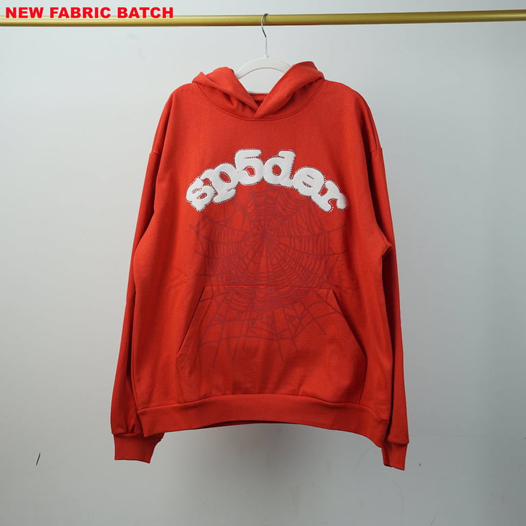 Sp5der Websuit Hoodie Orange - 27