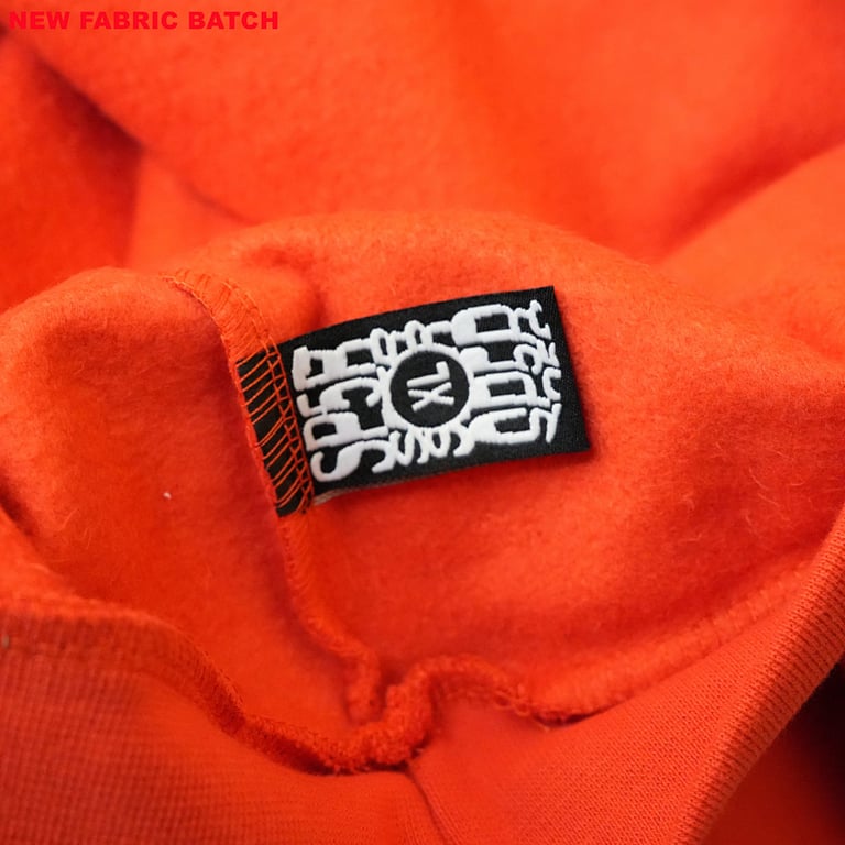 Sp5der Websuit Hoodie Orange - 29