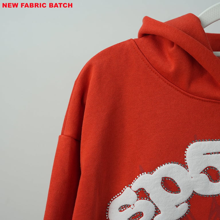Sp5der Websuit Hoodie Orange - 43