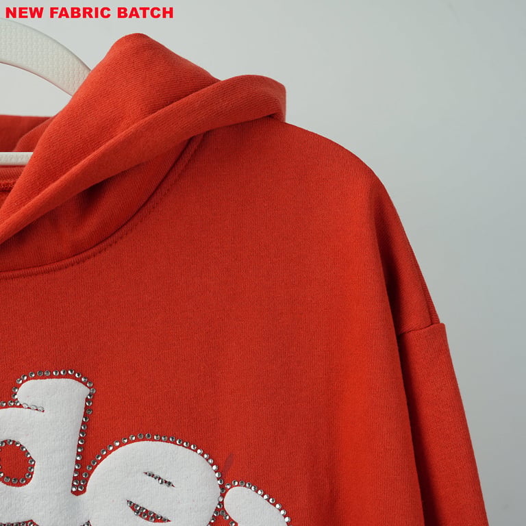 Sp5der Websuit Hoodie Orange - 44