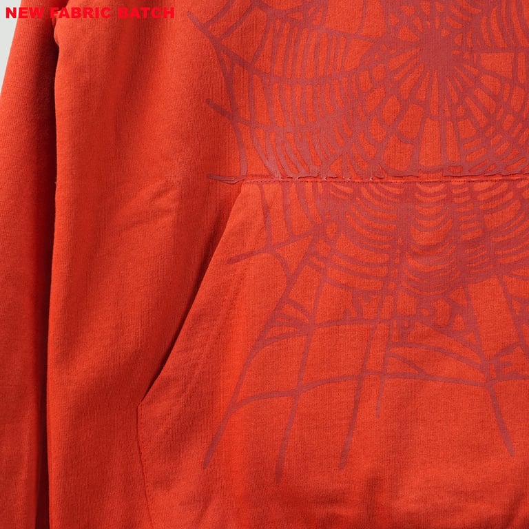 Sp5der Websuit Hoodie Orange - 51