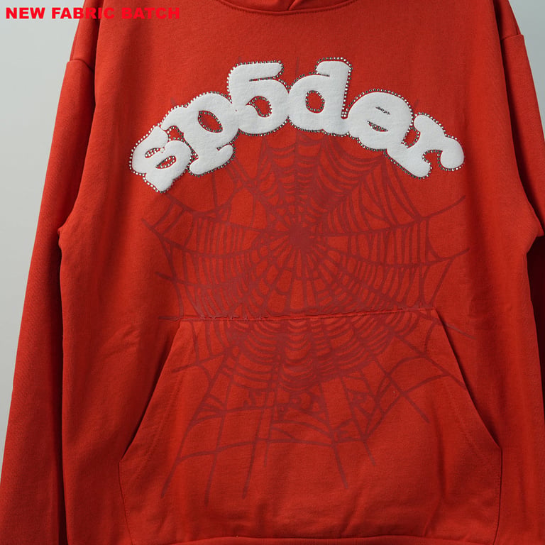 Sp5der Websuit Hoodie Orange - 55