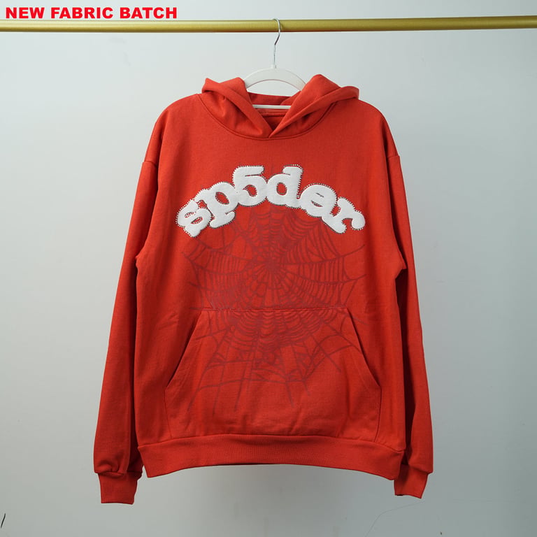 Sp5der Websuit Hoodie Orange - 57