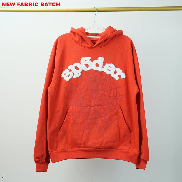 Sp5der Websuit Hoodie Orange - 59
